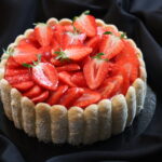 Charlotte fraise 8 personnes