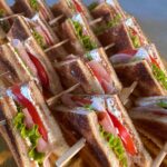 Plateau de 20 minis club sandwichs dinde bacon