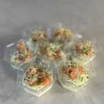 Plateau de 15 verrines avocat et saumon