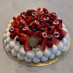Pavlova fruits rouges 8 personnes